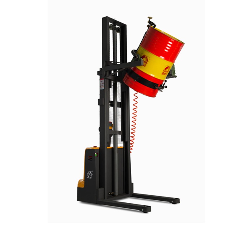 Electric Hydraulic Barrel Lifter 550 Kg Lifting Height 3m For Oil Drums