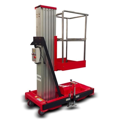 8 Meters 12 Meters 130kg Aluminum Alloy Mobile Lift Platform For Work At Height