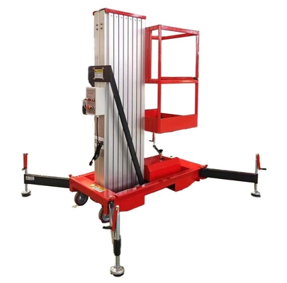 8 Meters 12 Meters 130kg Aluminum Alloy Mobile Lift Platform For Work At Height