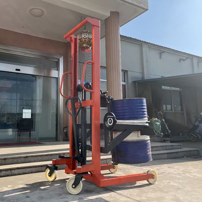 Hand Oil Manual  Drum Stacker 350kg 3m For Warehouse Operations
