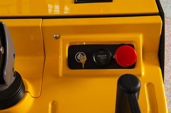 Full Platform Electric Pallet Stacker with 500mm Load Center 1070mm Fork Length and 850mm Fork Width