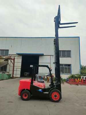 High Quality 3000kg 3000mm diesel Forklift New Counterbalanced  diesel Forklift Multiple Configurations