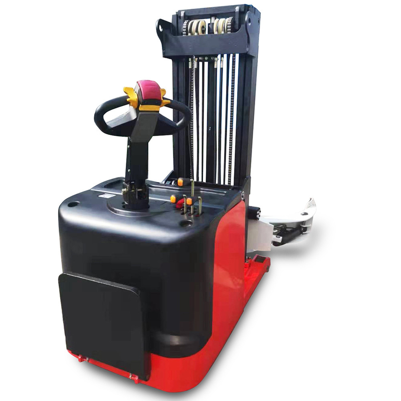 Full Electric Paper Roll Clamp Stacker With Rotating 90 -360 Degree