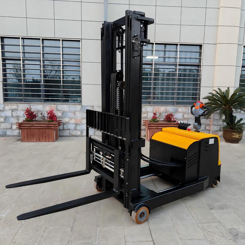 1.5 Ton Electric Reach Stacker Forklift with 3000-6000mm Lift Height